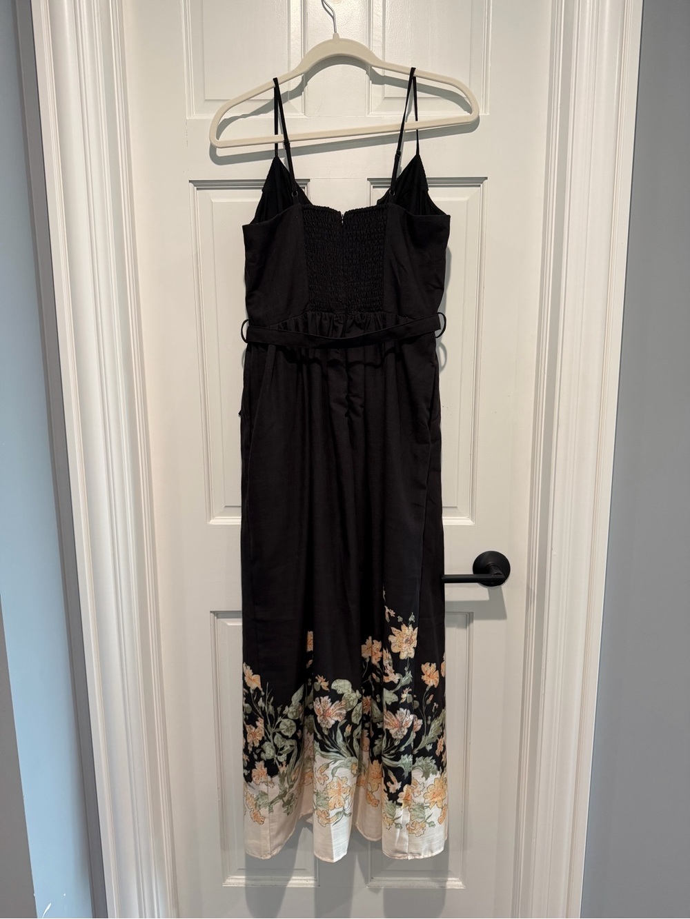 En Saison Black Ginger Olive Iris Midi Dress Medium - Picture 7 of 10